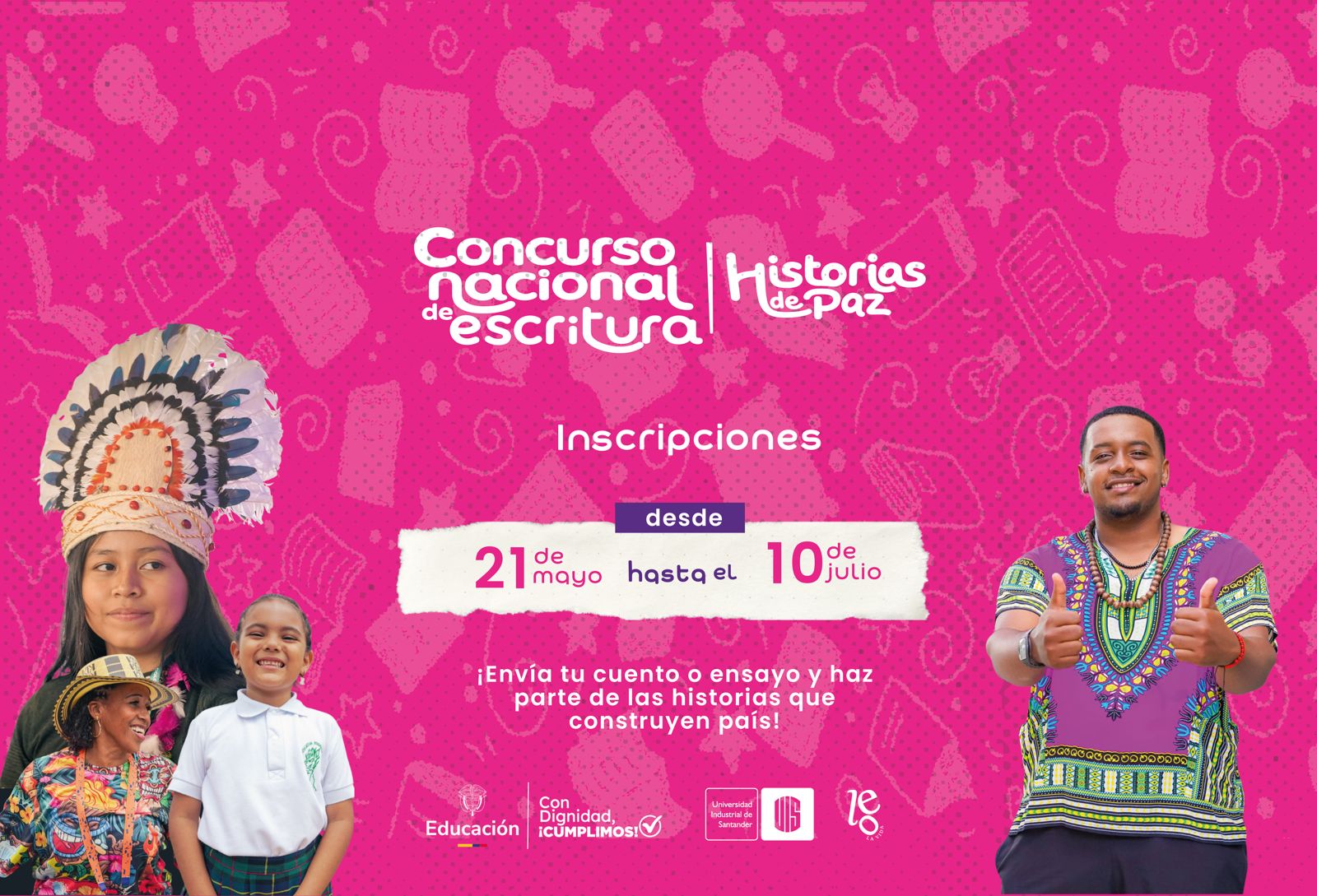 Banner Hero Concurso Nacional de Escritura